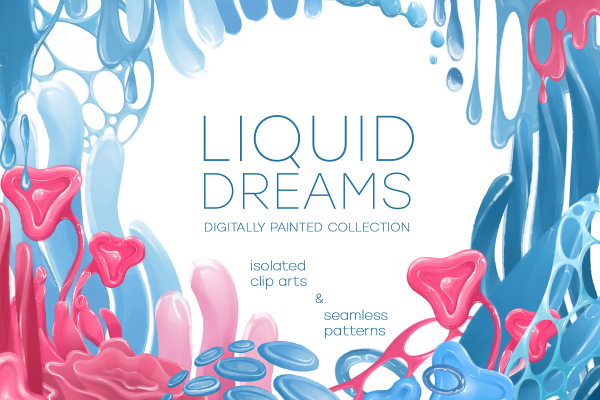Liquid dreams - digital collection in Illustrations - product preview 8