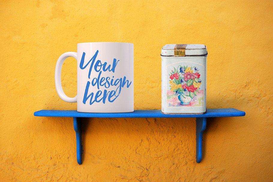 Styled stock mug mock-up in Product Mockups - product preview 8