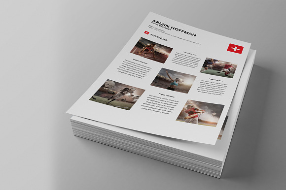 2 Pages Swiss Resume | Extended Pack in Letter Templates - product preview 3