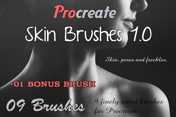 Procreate Skin Brushes in Photoshop Brushes - product preview 2