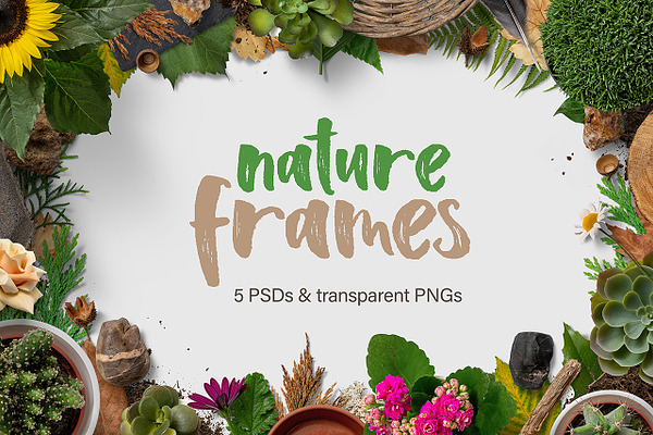 5 Nature Frames