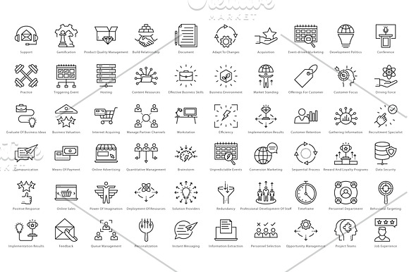 1270 Business Line Icons  in Icons Packs - product preview 18