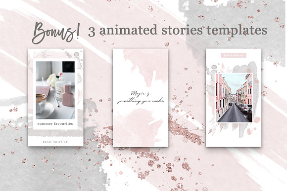 Instagram Posts Seamless Template in Instagram Templates - product preview 7