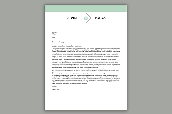 One Page Resume Template + CL in Resume Templates - product preview 2