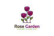 Rose Garden Logo Template