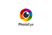 Photo Eye Logo Template