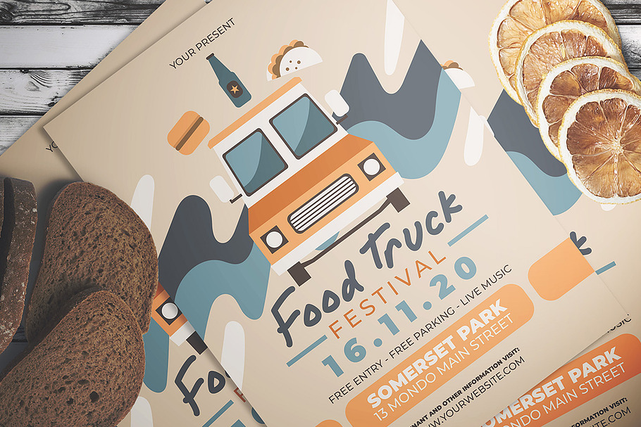Food Truck Fest Flyer