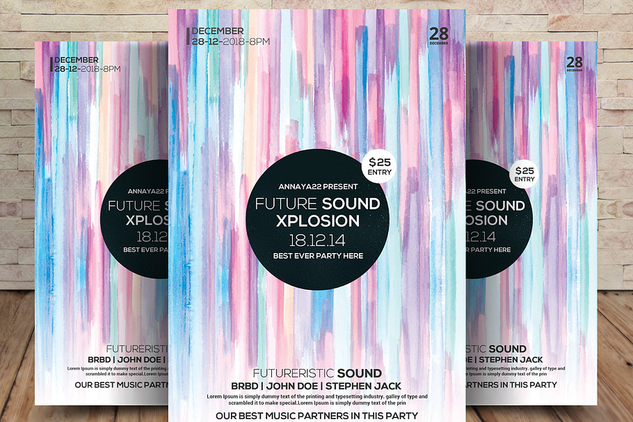 Future Sound Flyer and Cover