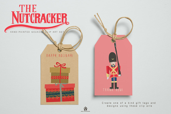 The Nutcracker Ballet Clip Art Set in Graphics - product preview 6
