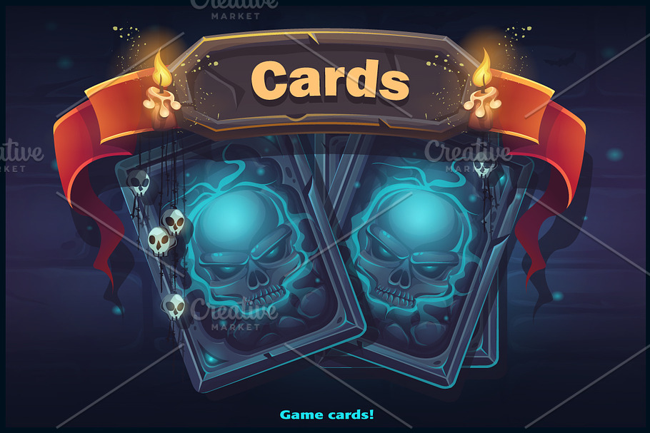 Set spell cards in Illustrations - product preview 8