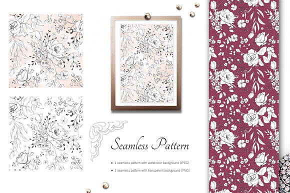 Botanica. Floral graphic set in Illustrations - product preview 19