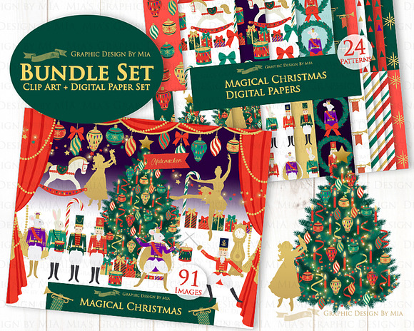 Nutcracker, Magical Christmas in Illustrations - product preview 1