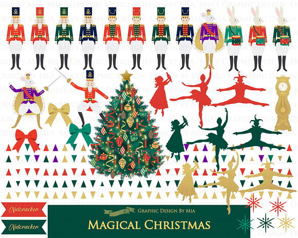 Nutcracker, Magical Christmas in Illustrations - product preview 3