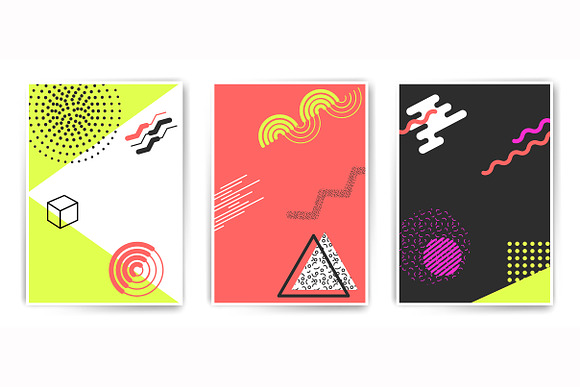 Poster Bundle, Minimalistic style in Illustrations - product preview 3