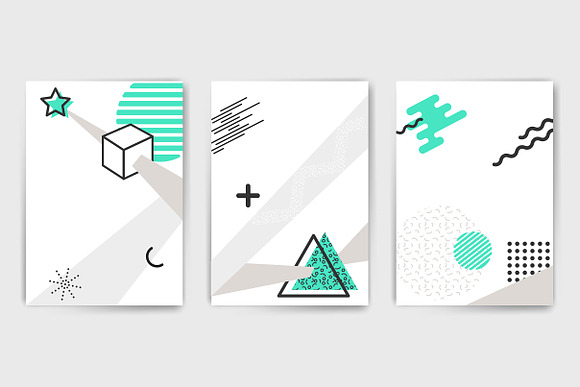 Poster Bundle, Minimalistic style in Illustrations - product preview 4