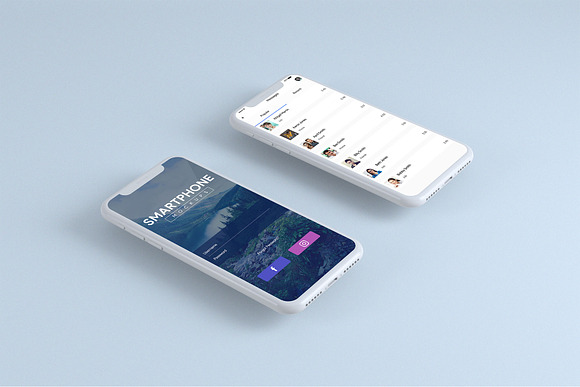 Smartphone Mock-Ups Vol. 3 in Mobile & Web Mockups - product preview 1