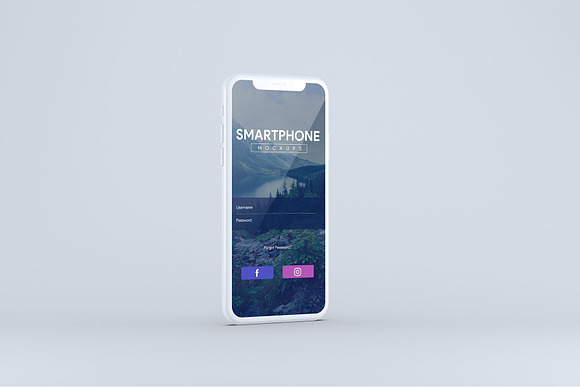Smartphone Mock-Ups Vol. 3 in Mobile & Web Mockups - product preview 4