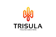 Trident Logo Template