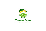 Taman Green Farm Logo Template