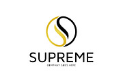 Supreme - Letter S Logo Template