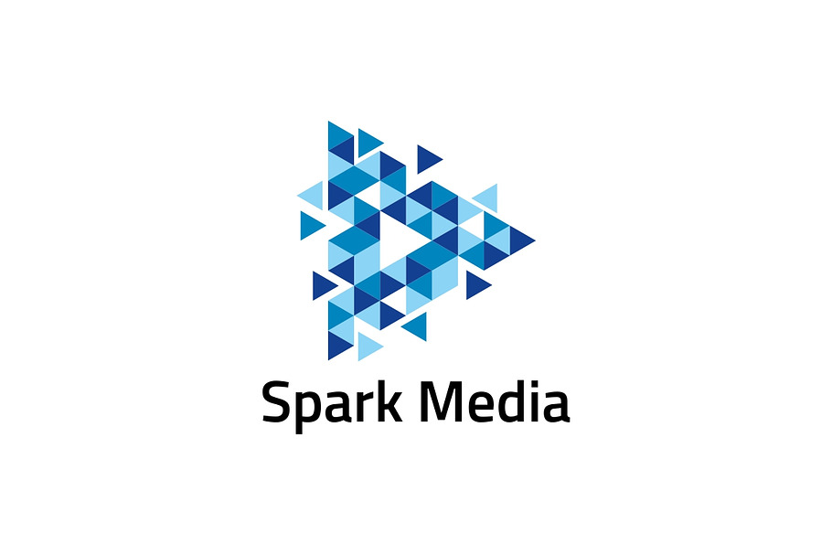 Spark Media Logo Template