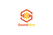 Sound Hive - Letter S Logo Template