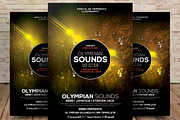 Olympian Sound Flyer Template