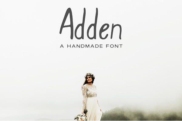 Adden Handmade Sans Serif Font
