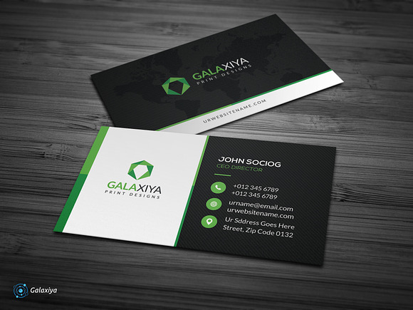 Modern Creative Business Cards in Business Card Templates - product preview 2