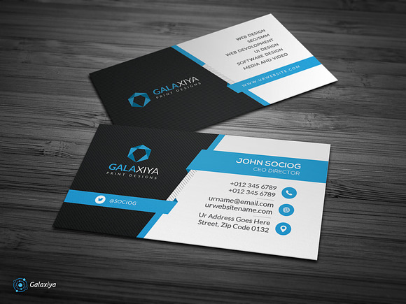 Modern Creative Business Cards in Business Card Templates - product preview 7
