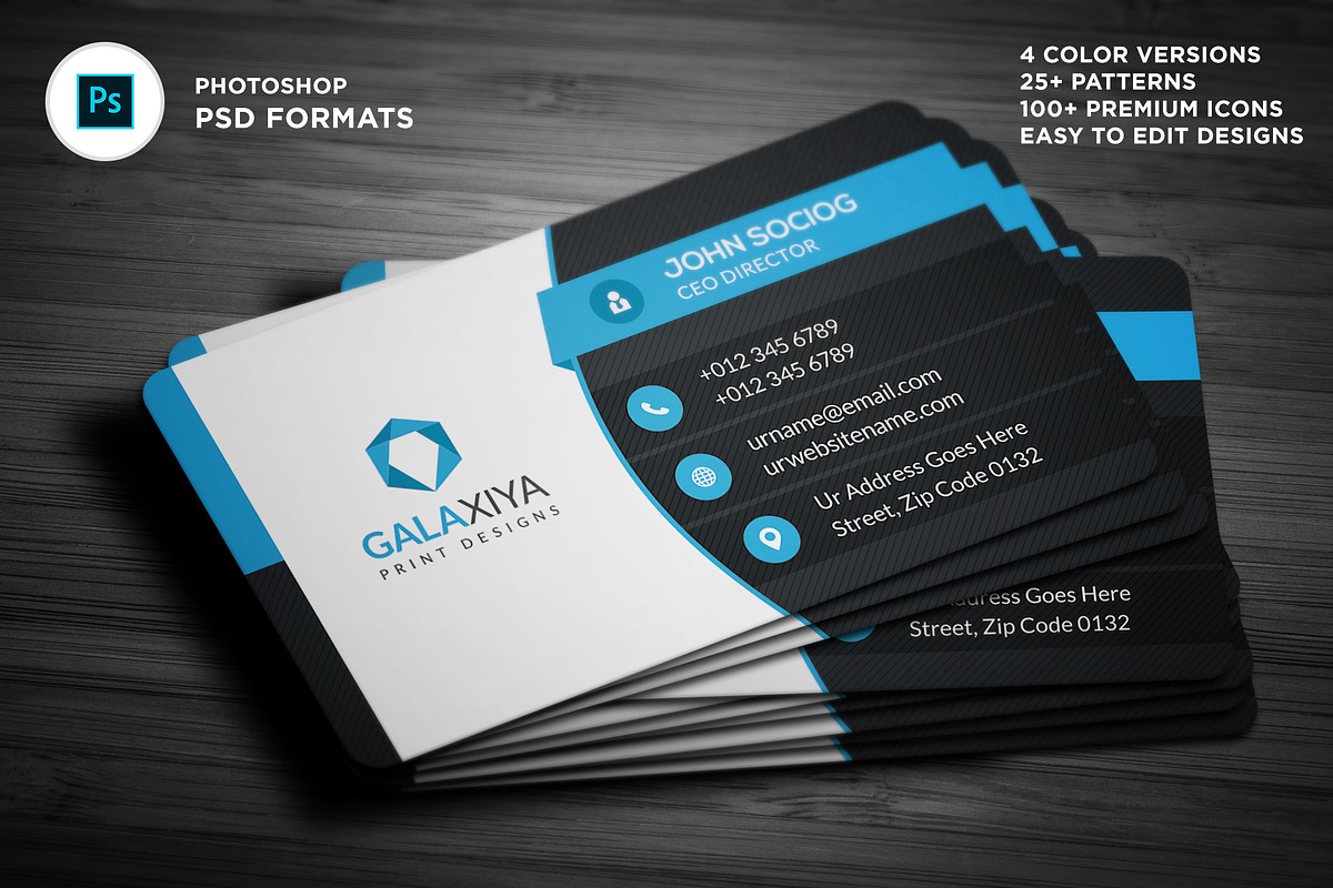 Creative Corporate Business Cards in Business Card Templates - product preview 8