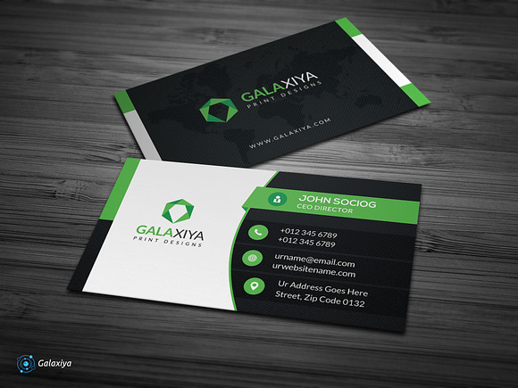 Creative Corporate Business Cards in Business Card Templates - product preview 2