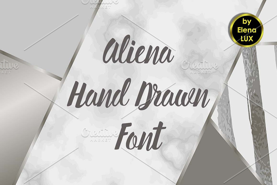 Aliena Font in Script Fonts - product preview 8