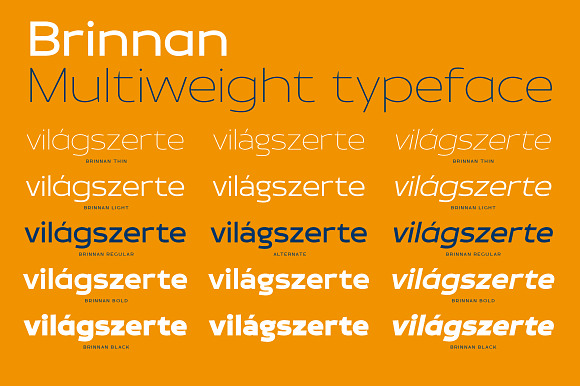 Brinnan in Sans-Serif Fonts - product preview 1