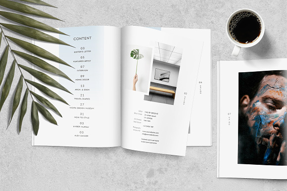 Magazine Template in Magazine Templates - product preview 4