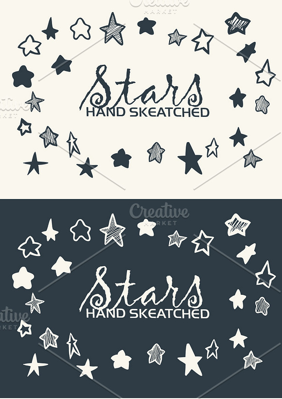 Star ClipArt - Vector & PNG in Illustrations - product preview 1