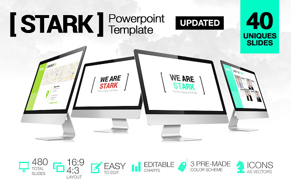 Stark - Powerpoint in PowerPoint Templates - product preview 4