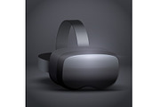 Stereoscopic 3d VR headset