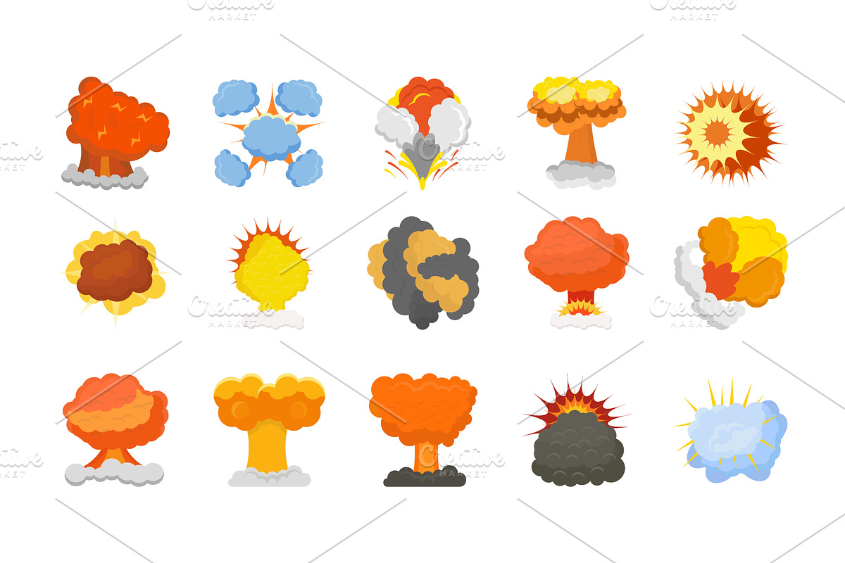 50 Explosion and Fire Vector Icons in Icons - product preview 8
