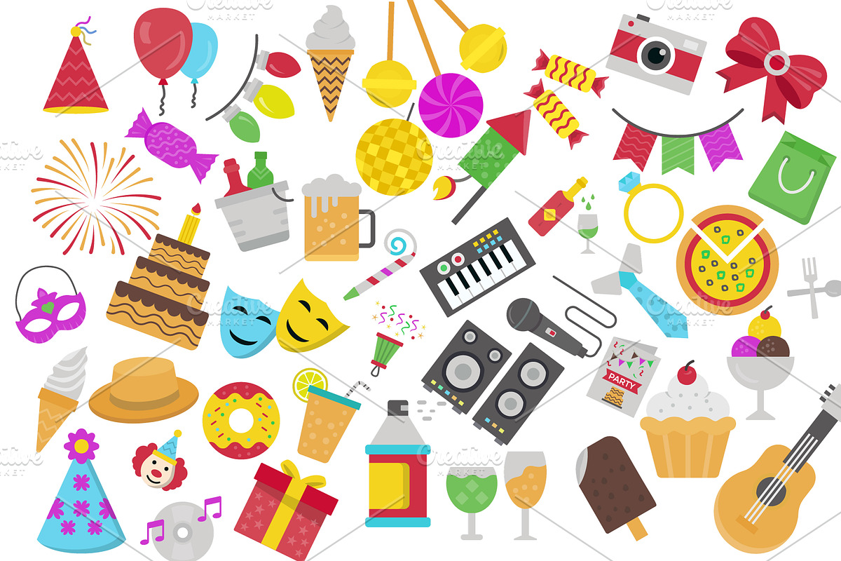 45 Mexican Party Vector Icons in Icons - product preview 8