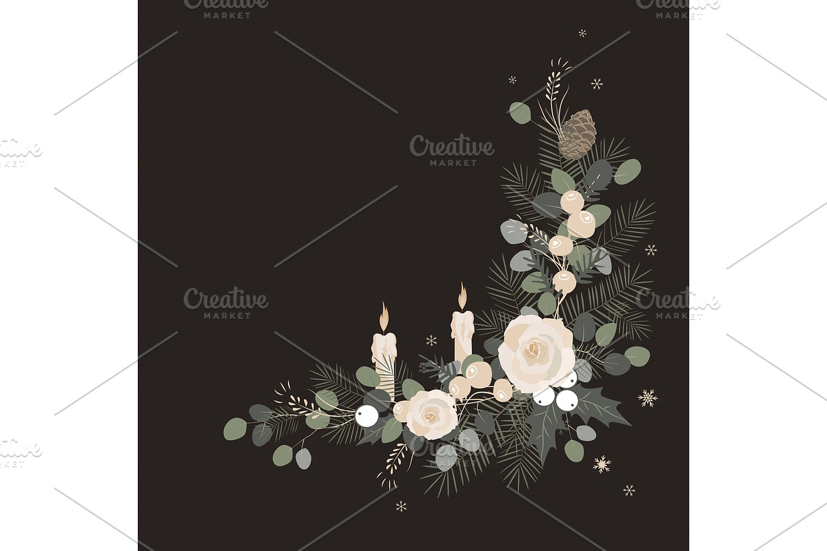 Christmas background. Christmas in Illustrations - product preview 8