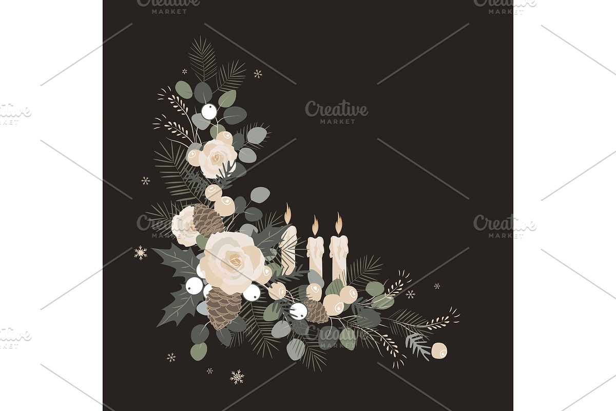 Christmas background. Christmas in Illustrations - product preview 8