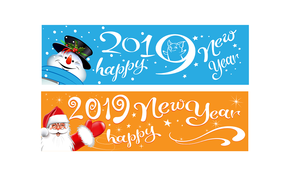 2019 Happy New Year in Illustrations - product preview 8
