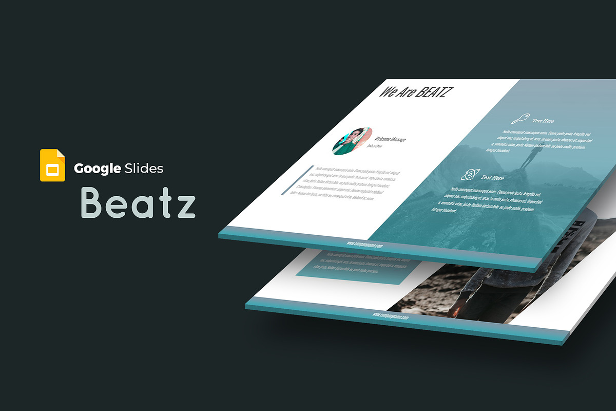 Beatz - Google Slides Template in Google Slides Templates - product preview 8