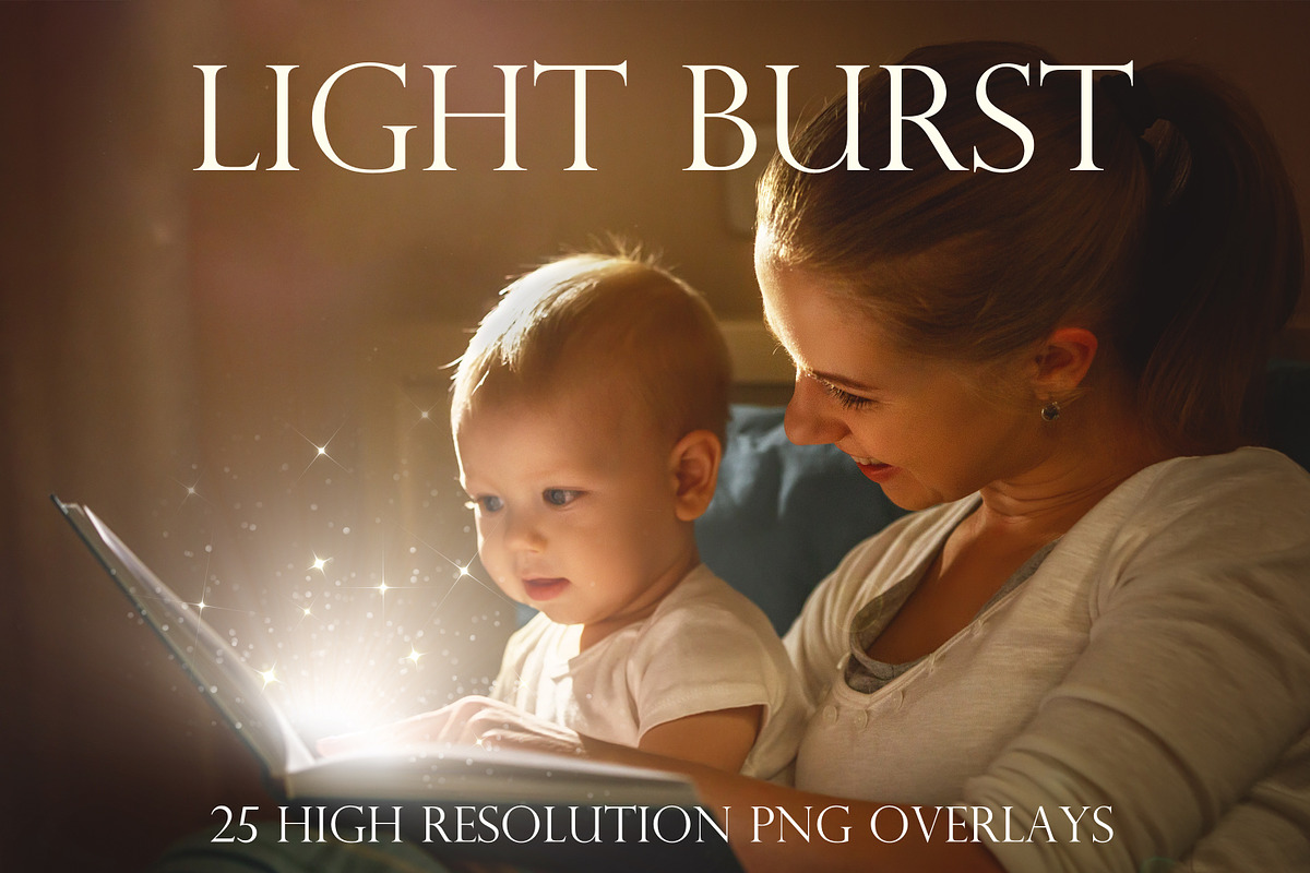 Light burst overlays in Objects - product preview 8