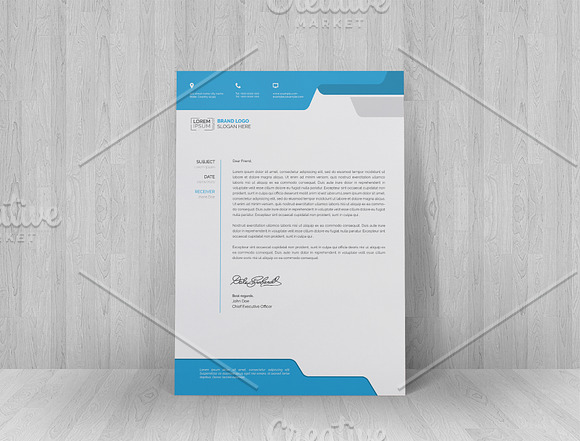 The Letterhead in Stationery Templates - product preview 1