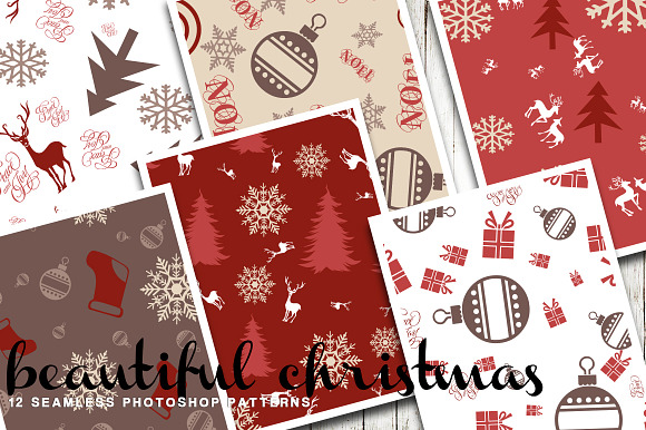 Beautiful Christmas in Patterns - product preview 2