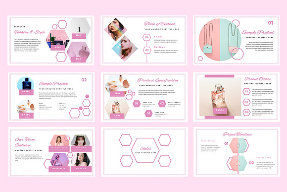 Vallen Presentation in Presentation Templates - product preview 3