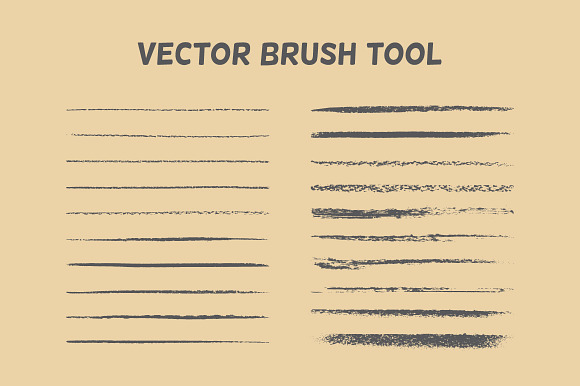20 Vector Brushes Set in Photoshop Brushes - product preview 1