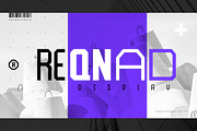 Reqnad Display Font Collection